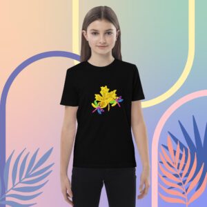 Camiseta algodón orgánico niño Doble Libélula Mágica