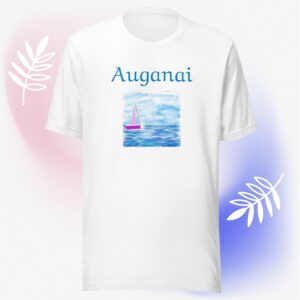 Camiseta esencial eco unisex viaje de auganai