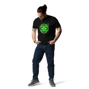 Camiseta de algodón orgánico unisex Mándala