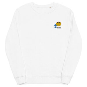 Sudadera orgánica unisex SMILE